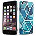 Cadorabo Custodia Compatibile Con Apple Iphone 6 Plus / Iphone 6s Plus In Marmo Blue Wave No. 13 - Coperchio Protettivo In Silicone Tpu Con Motivo A Mosaico - Foto miniatura 1