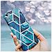Cadorabo Custodia Compatibile Con Apple Iphone 6 Plus / Iphone 6s Plus In Marmo Blue Wave No. 13 - Coperchio Protettivo In Silicone Tpu Con Motivo A Mosaico - Foto miniatura 8