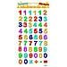 54 Adesivi - Schiuma - Numeri Multicolori - Foto miniatura 1