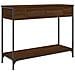 Tavolo Consolle Rovere Marrone 100x34,5x75 Cm Legno Multistrato - Foto miniatura 2