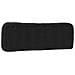 Cuscino Testiera Nero 160 cm in Tessuto - Foto miniatura 3