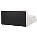 Letto Contenitore Velluto Bianco Crema 180 X 200 Cm Lavaur - Foto miniatura 8