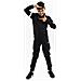 Tuta Teamrise Tracksuit Jr658655-03 Bambino Taglia 152 Colore Nero - Foto miniatura 1
