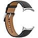 Cinturino Per Orologio In Vera Pelle Da 20 Mm Compatibile Con Google Pixel Watch 1/2 Black - Foto miniatura 3