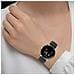 Cinturino Per Orologio In Vera Pelle Da 20 Mm Compatibile Con Google Pixel Watch 1/2 Black - Foto miniatura 5