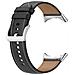Cinturino Per Orologio In Vera Pelle Da 20 Mm Compatibile Con Google Pixel Watch 1/2 Black - Foto miniatura 7