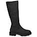 Black Nubuc Casual Closed Boots Stivaletti Pelle Scarpe Donna Nero Eu 36, 9-25601-41-008 - Foto miniatura 2