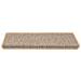 Tappeti Adesivi Scale Aspetto Sisal 30pz 65x21x4cm Beige Chiaro - Foto miniatura 3