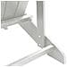 Set Lounge da Giardino 3 Pezzi Bianco HDPE , Sedia Adirondack Bianco 74x82x91 cm HDPE , Tavolino Laterale Adirondack Bianco 38x38x45 cm HDPE - Foto miniatura 8