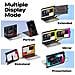 Schermo Esterno Portatile 13.3"" Full Hd Rotativo Per Pc Modello Duex Plus Ds, Nero - Foto miniatura 2
