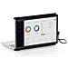 Schermo Esterno Portatile 13.3"" Full Hd Rotativo Per Pc Modello Duex Plus Ds, Nero - Foto miniatura 4