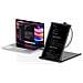 Schermo Esterno Portatile 13.3"" Full Hd Rotativo Per Pc Modello Duex Plus Ds, Nero - Foto miniatura 5
