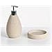 Set Da 5 Accessori Per Il Bagno Quila Beige Chiaro - Foto miniatura 3