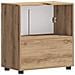 Mobile per lavabo da bagno con porta TULUM rovere artigianale - Foto miniatura 7
