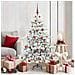 Albero di Natale Artificiale con Rami Pieghevoli Bianco 150 cm - Foto miniatura 2