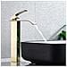 Rubinetto per lavabo da bagno, Blackswan, tipo M104, modello oro, misura 25 cm - Foto miniatura 2