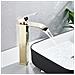 Rubinetto per lavabo da bagno, Blackswan, tipo M104, modello oro, misura 25 cm - Foto miniatura 3