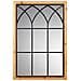 Specchio In Legno E Metallo Marrone 60x2,5x90h - Foto miniatura 3