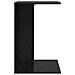 Tavolo laterale Rovere Nero 45 x 40 x 62,5 cm Legno multistrato - Foto miniatura 6