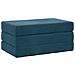 Divano Letto Pieghevole 80 x 67 x 45 cm Blu - Foto miniatura 3