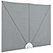 Tenda Laterale per Terrazza Pieghevole Grigio 300x150 cm - Foto miniatura 5