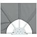 Tenda Laterale per Terrazza Pieghevole Grigio 300x150 cm - Foto miniatura 8
