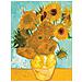 Puzzle Arte Van Gogh Vaso con Girasoli 1500 pz 60 x 84 cm 16206 - Foto miniatura 1