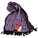 Sciarpa Uomo Pashmina Stropicciata Unita Jc3492 Orchidea - Foto miniatura 1