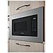 MWI 120 GX Forno Microonde da Incasso con Grill Capacità 20 Litri Potenza 800 Watt Colore Acciaio Inox  - Foto miniatura 5