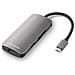 USB 3.0 Type C Multiport Adapter USB 3.2 Gen 1 (3.1 Gen 1) Type-C Grigio - Foto miniatura 1