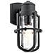 Lanterna Da Parete Per Esterno 1 Luce, Nero Strutturato, Ip44, E27 - Foto miniatura 1