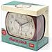 Clo0001 - Orologio Sveglia Retro - Rossa - Foto miniatura 1