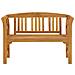 Panchina da Giardino 114 cm in Legno Massello di Acacia - Foto miniatura 2