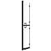Parete Per Doccia Walk-in Pieghevole In Vetro Esg 100x190 Cm - Foto miniatura 4