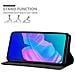 Custodia Compatibile Con Honor P40 Lite E In Nero Di Notte - Coperchio Protettiva Con Chiusura Magnetica, Funzione Stand E Tasca Per Le Carte - Foto miniatura 3