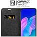Custodia Compatibile Con Honor P40 Lite E In Nero Di Notte - Coperchio Protettiva Con Chiusura Magnetica, Funzione Stand E Tasca Per Le Carte - Foto miniatura 4