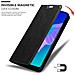 Custodia Compatibile Con Honor P40 Lite E In Nero Di Notte - Coperchio Protettiva Con Chiusura Magnetica, Funzione Stand E Tasca Per Le Carte - Foto miniatura 7