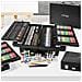 Set Da Pittura Arte Disegno 174 Pz Valigetta Nera In Legno Per Artisti Hobbisti - Foto miniatura 3