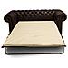 Divano Chesterfield Letto Chesterfield First Class - 3 Posti - Cloudy Marrone Scuro - Pelle - Foto miniatura 1