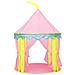 Tenda Da Gioco Per Bambini Rosa Con 250 Palline 100x100x127 Cm - Foto miniatura 9