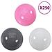 Tenda Da Gioco Per Bambini Rosa Con 250 Palline 100x100x127 Cm - Foto miniatura 10