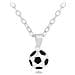 Collana Con Ciondolo Calcio Silver - Foto miniatura 1