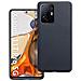 Custodia Tpu Silicone Cover Case Per Xiaomi 11t - 11t Pro Black - Foto miniatura 1