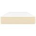 Materasso A Molle Insacchettate Crema 90x190x20 Cm In Tessuto - Foto miniatura 2