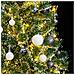 Albero Di Natale Artificiale Con 300 Led Palline E Neve 180 Cm - Foto miniatura 3