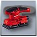 Levigatrice Orbitale 150w Con 3 Fogli Abrasivi Inclusi E Adattatore Per Aspirazione Tc-os1520 Einhell - Foto miniatura 7
