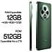 Reno12FS 5G 512GB 12GB Ram Display 6.67” 120HZ AMOLED FHD+ Post. 50+8+2MP, Ant. 32MP, 5000mAh Black Green - Foto miniatura 9