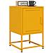 Comodino Giallo Senape 36x39x60,5 Cm In Acciaio - Foto miniatura 4