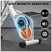 Cyclette Pieghevole Da Casa 4 In 1, Bicicletta Magnetica Pieghevole, Cyclette 8 Livelli Di Resistenza, Monitor Lcd E Sensore Di Frequenza Cardiaca - Foto miniatura 5