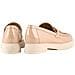 Max Loafers Mocassino Pelle Scarpe Donna Beige Eu 39, 5-101614 1400 - Foto miniatura 3